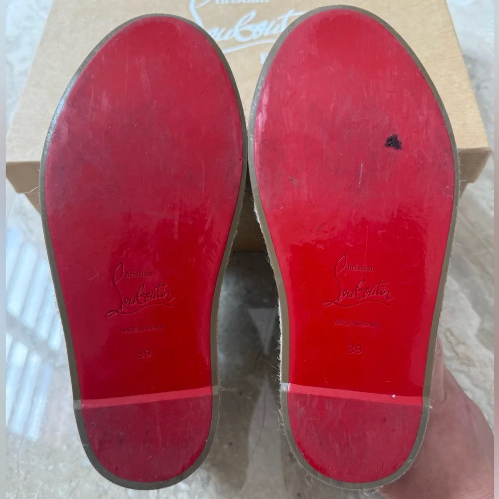 Christian Louboutin Espadrilles Ariella Size 39 - Picture 7 of 15